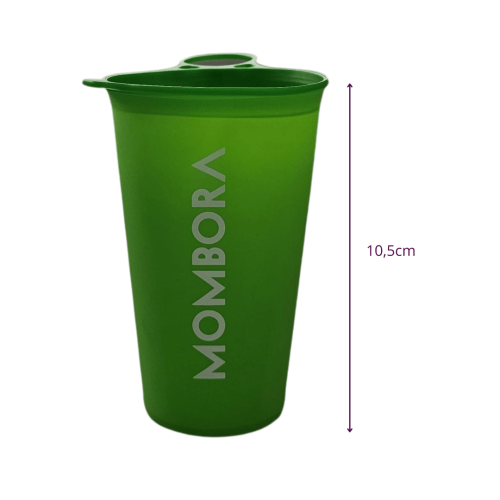 Copo de silicone flexível - Verde
